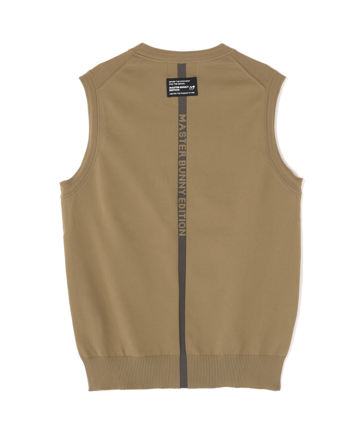 クルーネックニットベスト (WOMENS)