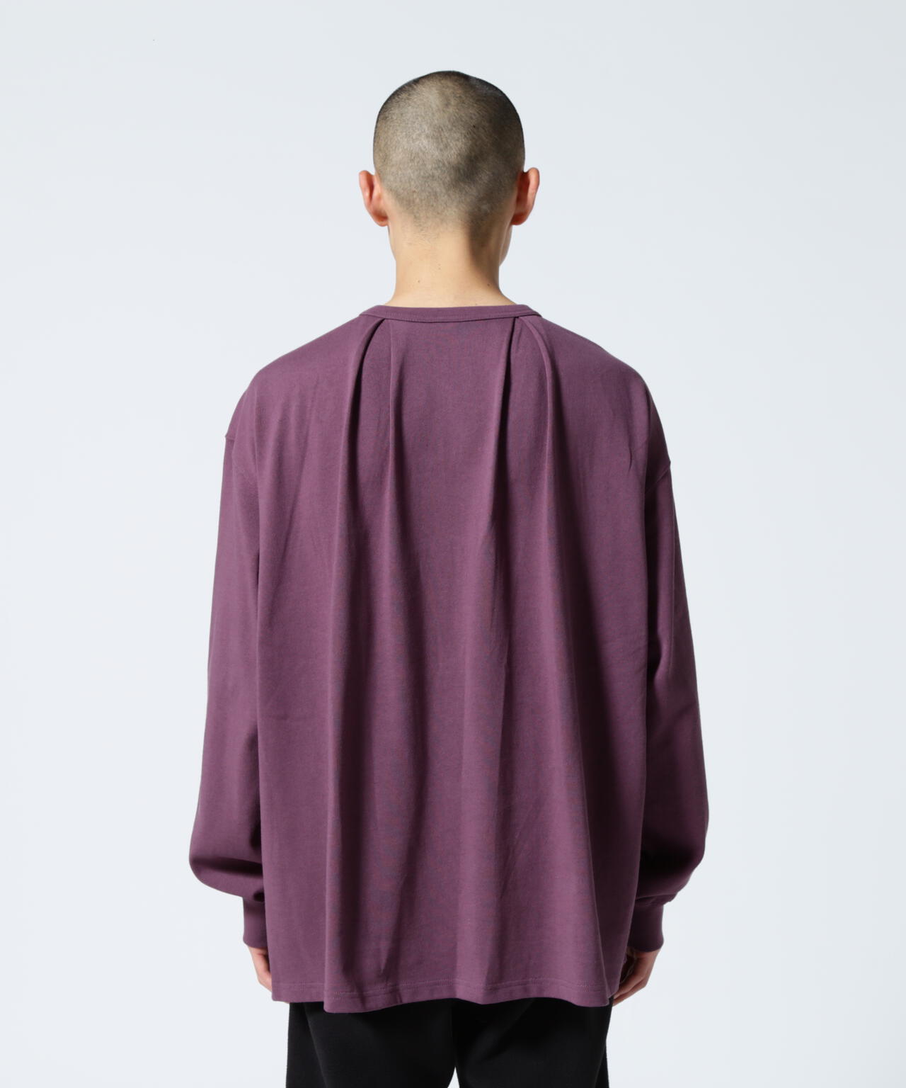 MANASTASH/マナスタッシュ MS TUCK LONG SLEEVE TEE タックロングスリーブティー