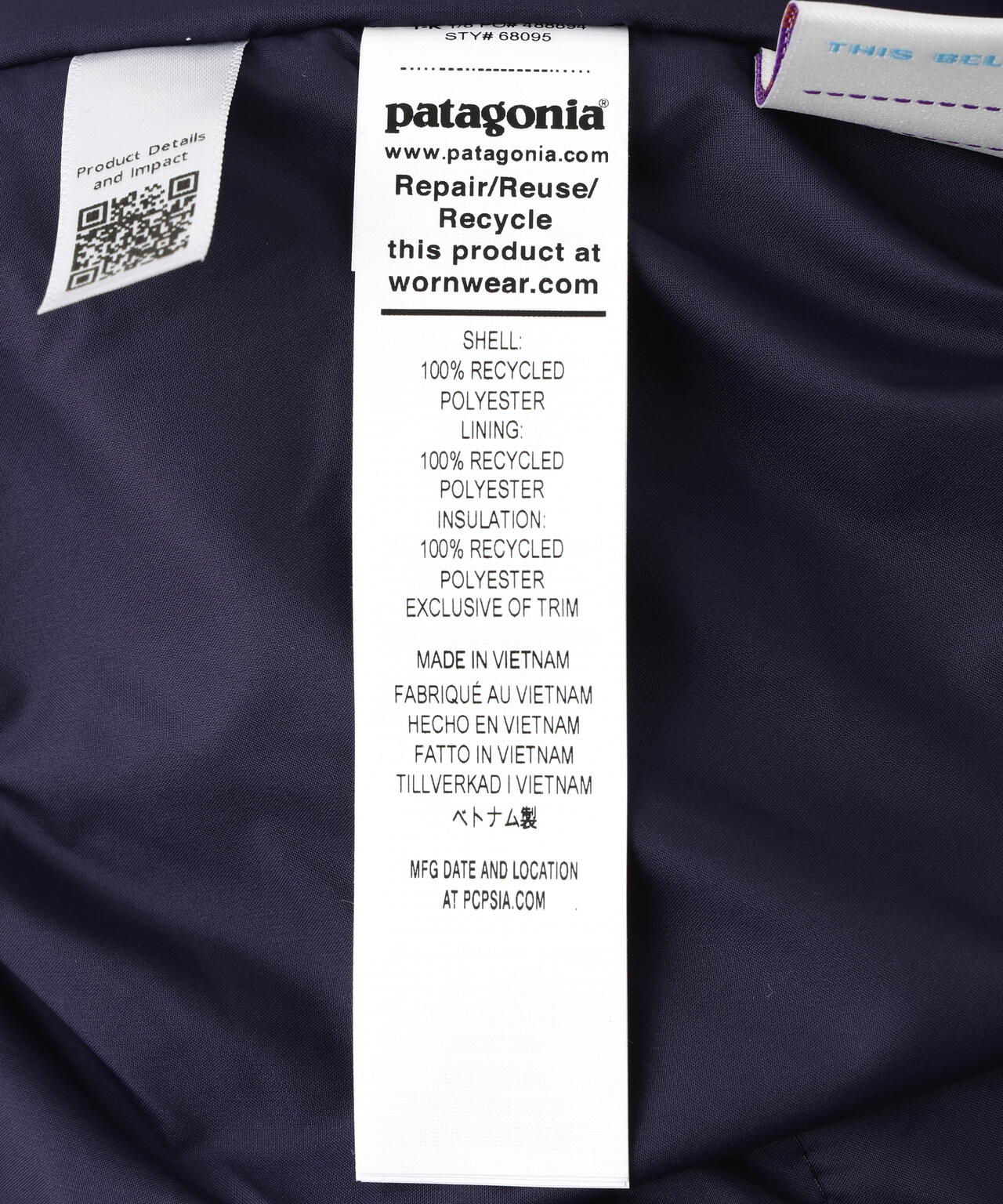 Patagonia/パタゴニア キッズ・リバーシブル・レディ・フレディ・フーディ 68095