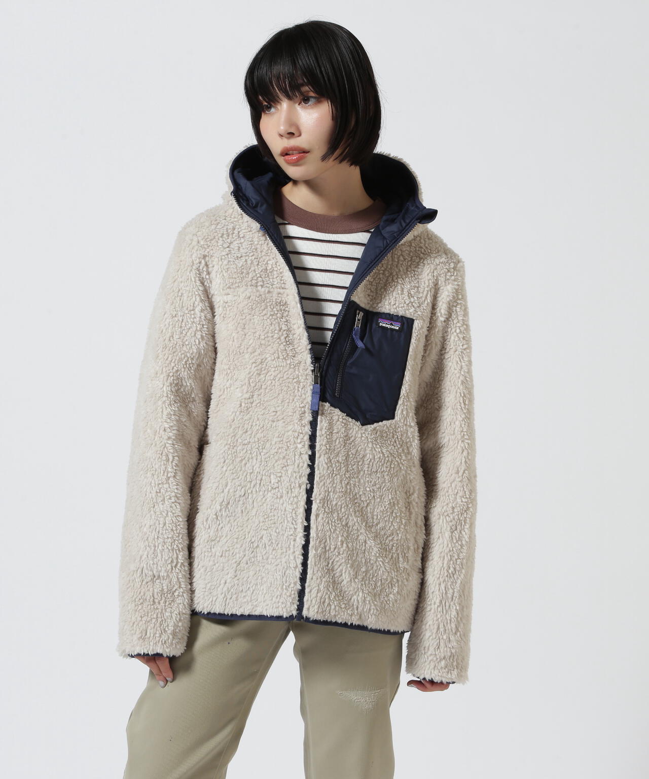 Patagonia/パタゴニア キッズ・リバーシブル・レディ・フレディ・フーディ 68095