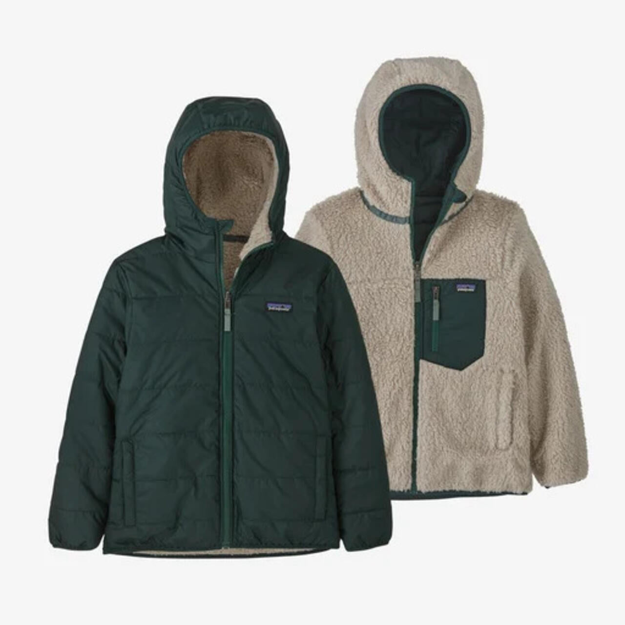 Patagonia/パタゴニア キッズ・リバーシブル・レディ・フレディ・フーディ 68095