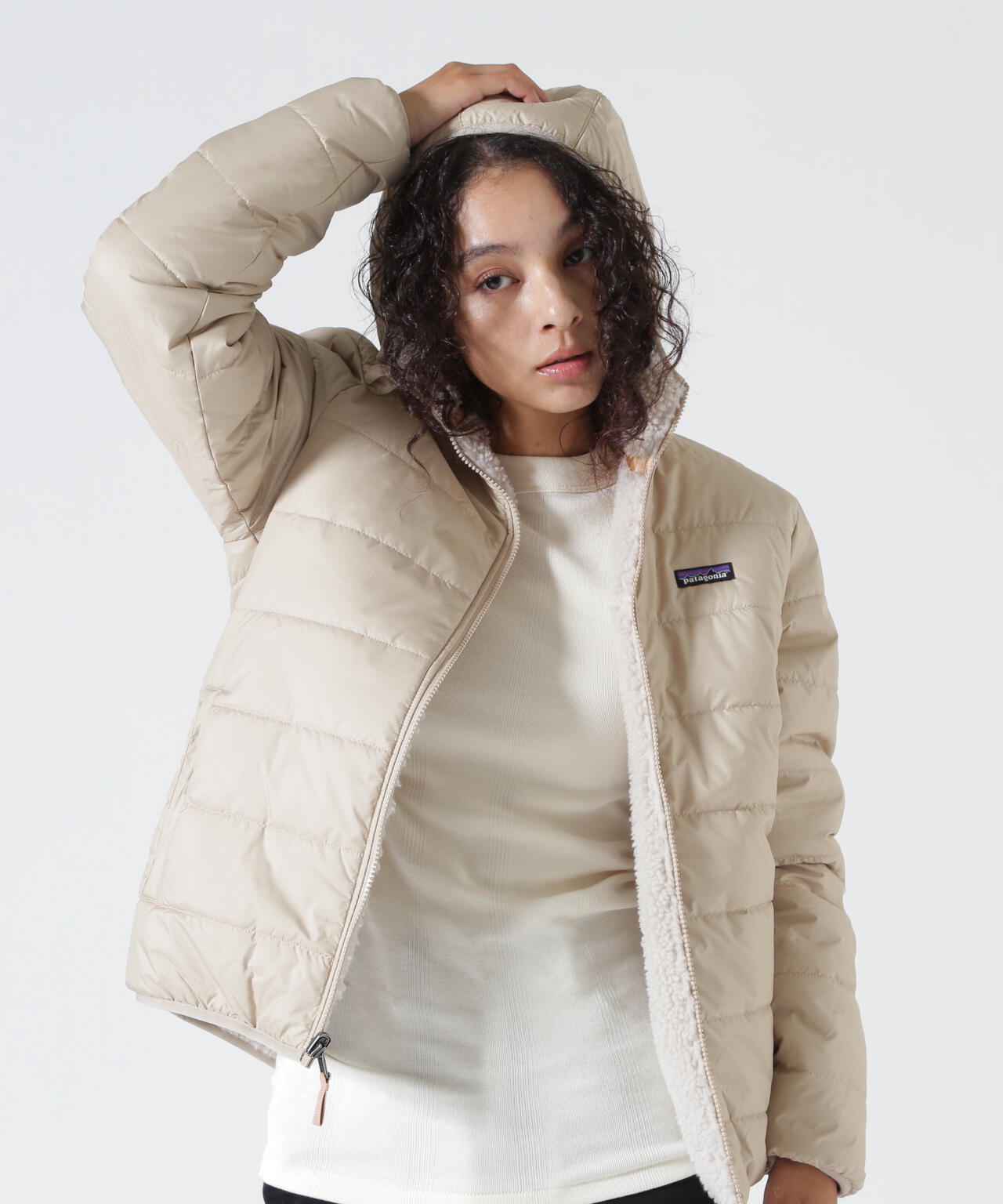 Patagonia/パタゴニア キッズ・リバーシブル・レディ・フレディ・フーディ 68095