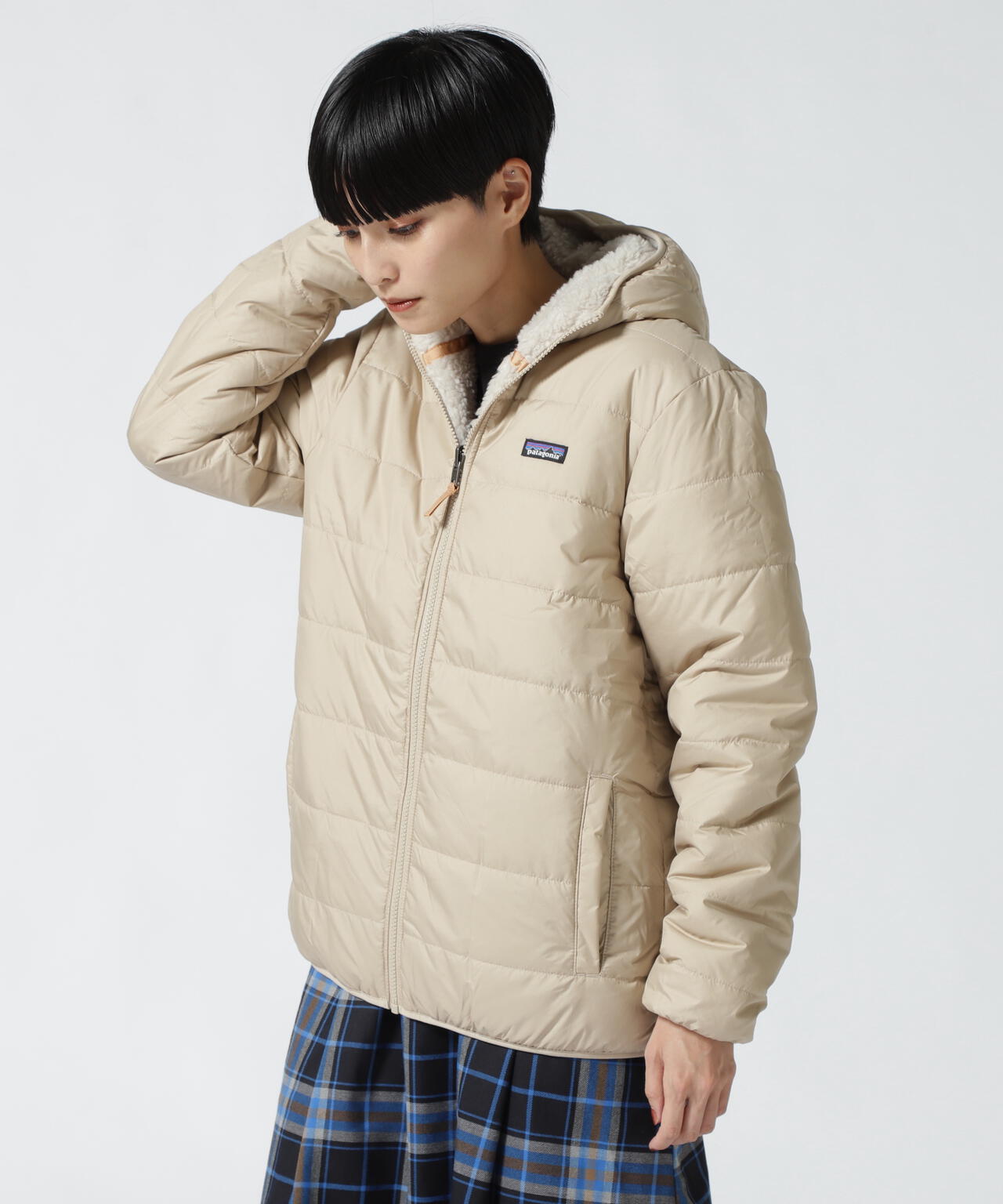 Patagonia/パタゴニア キッズ・リバーシブル・レディ・フレディ・フーディ 68095