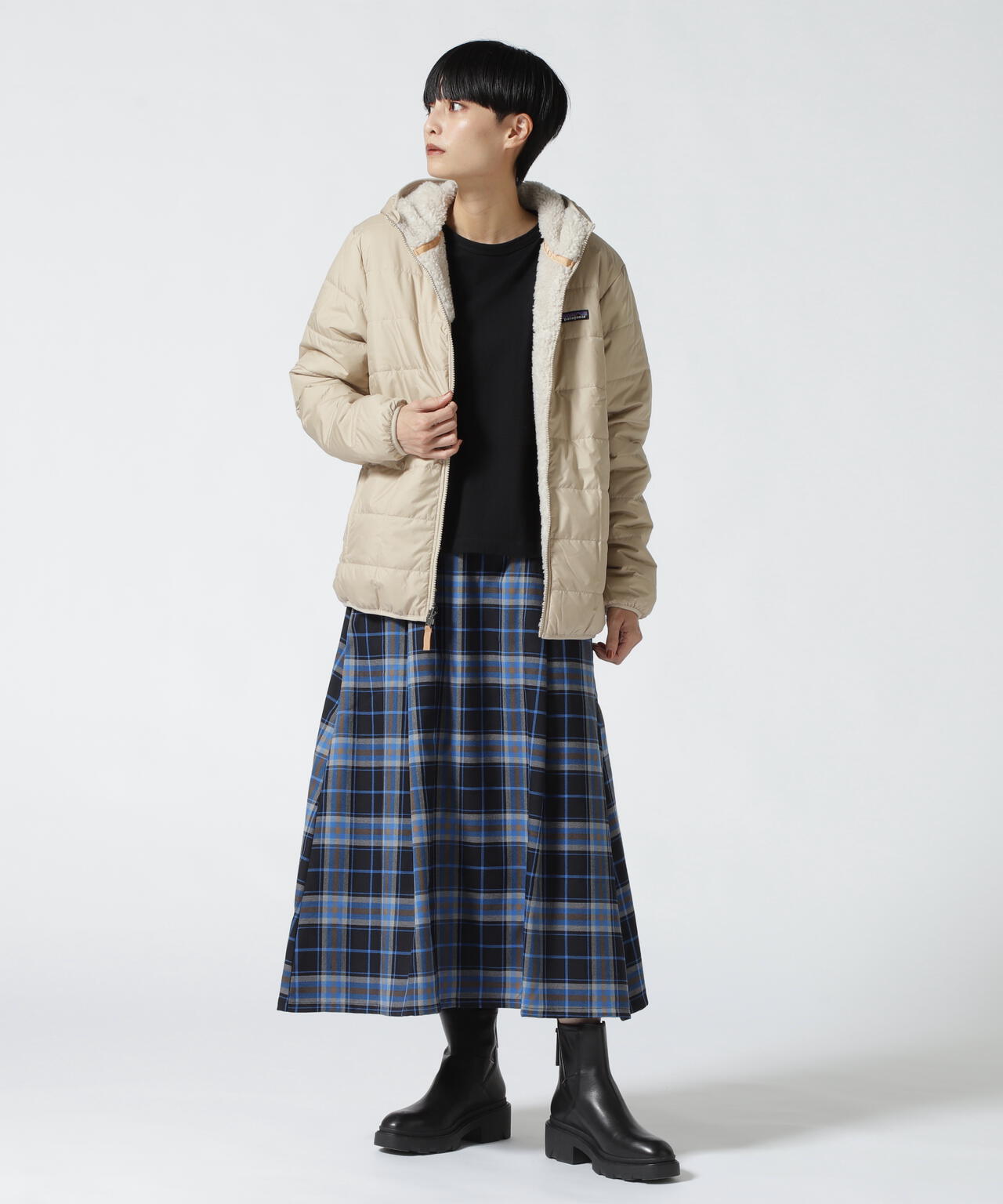 Patagonia/パタゴニア キッズ・リバーシブル・レディ・フレディ・フーディ 68095