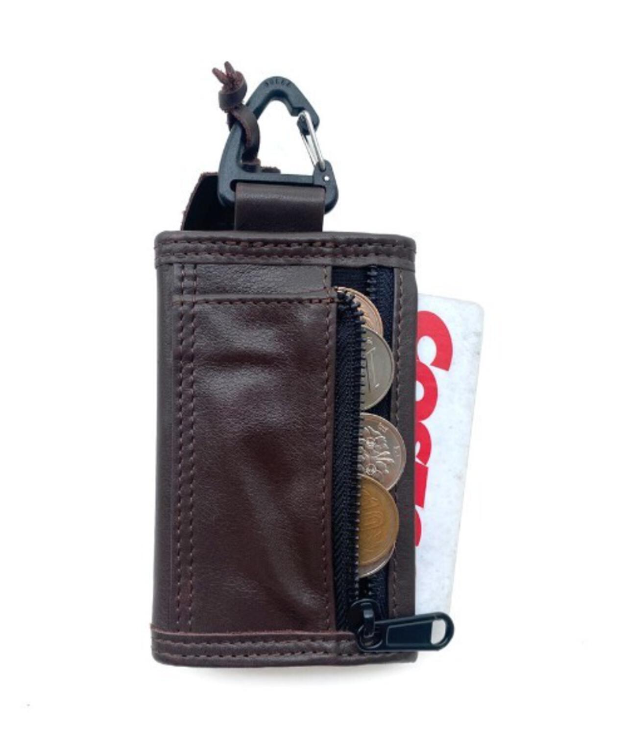 PACKING/パッキング LEATHER COMPACT WALLET PA-028