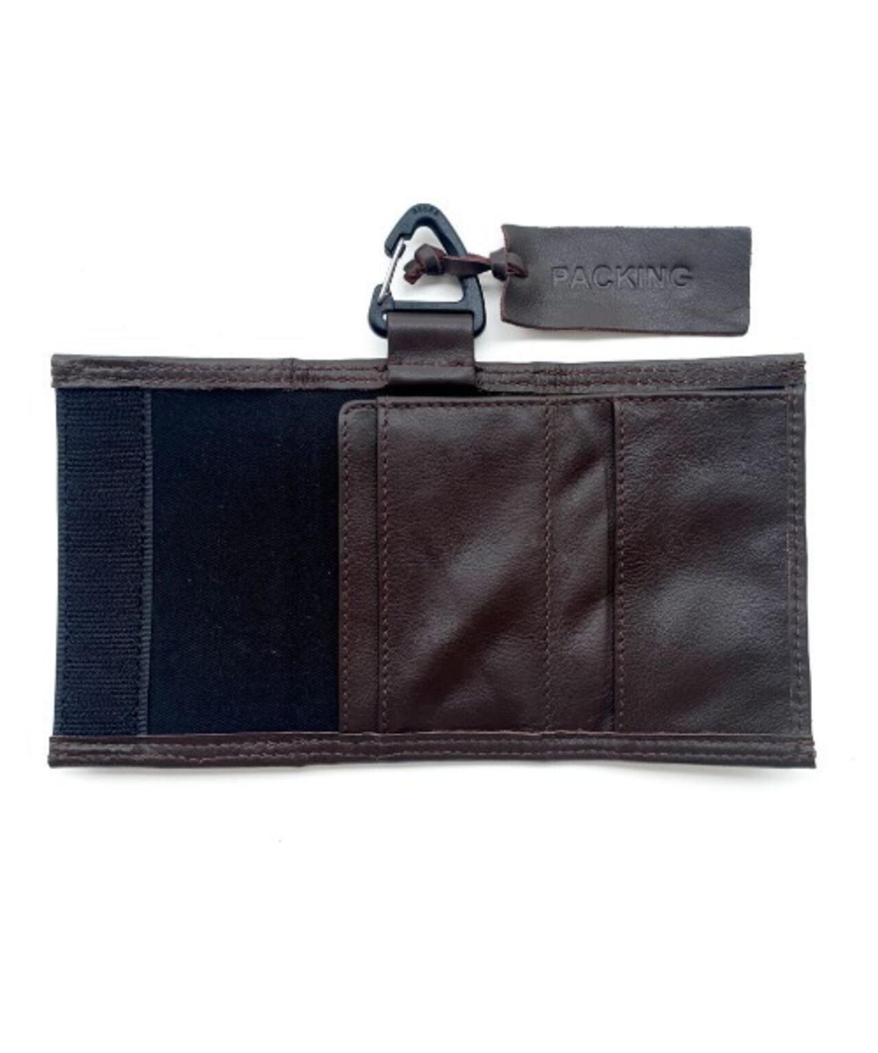 PACKING/パッキング LEATHER COMPACT WALLET PA-028