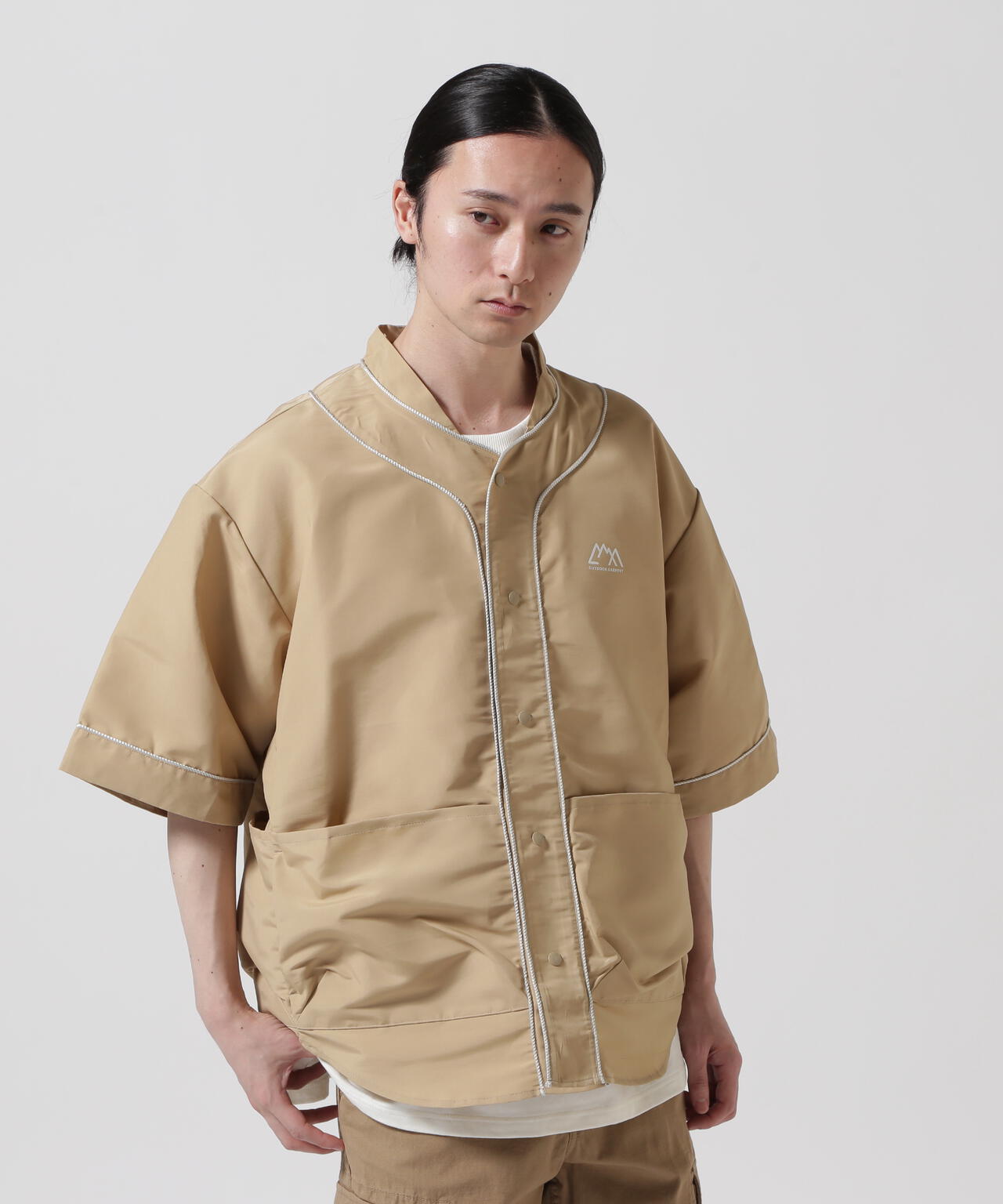 CMF OUTDOOR GARMENT 別注MILITARY BB SS SHIRT