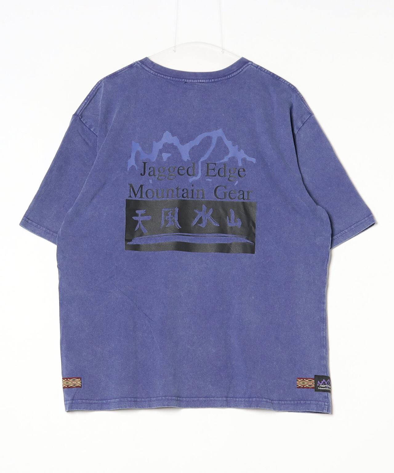 Jagged Edge Mountain Gear/ジャギッドエッジマウンテンギア ”天風水山” PRINT S/S TEE