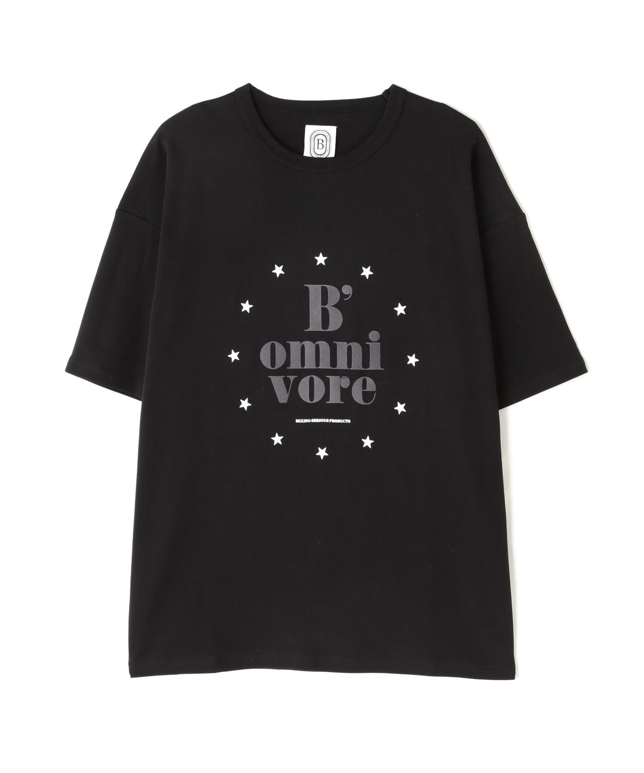 B omnivore/ビーオムニボー STAR S/S Tee