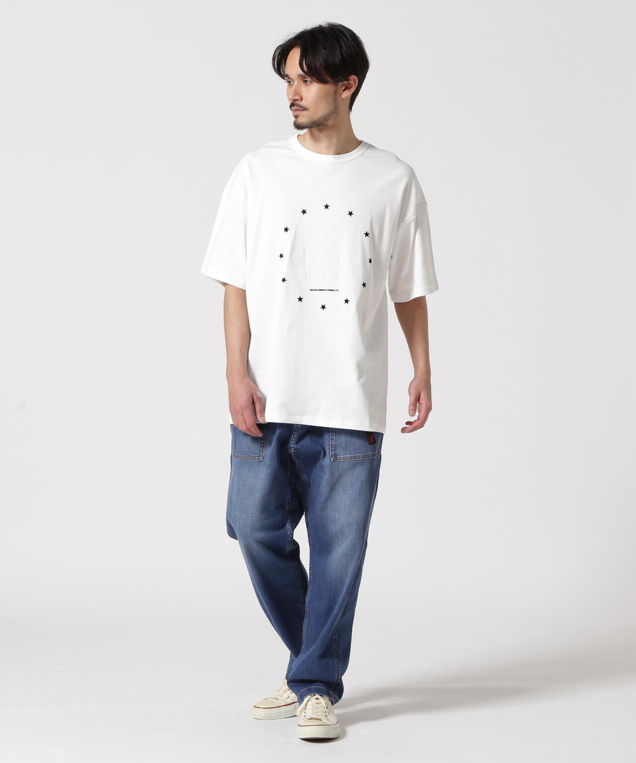 B omnivore/ビーオムニボー STAR S/S Tee
