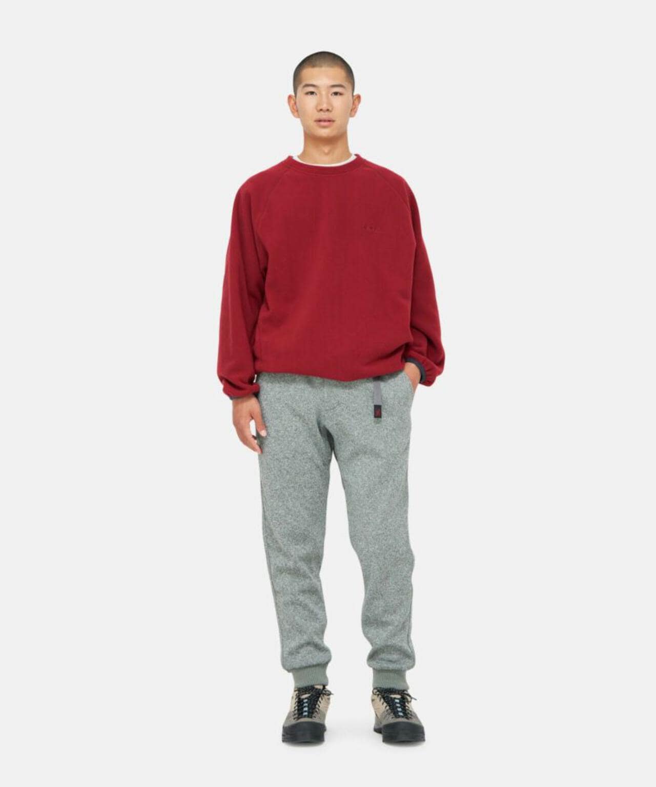 GRAMICCI/グラミチ BONDING KNIT FLEECE NARROW RIB PANT