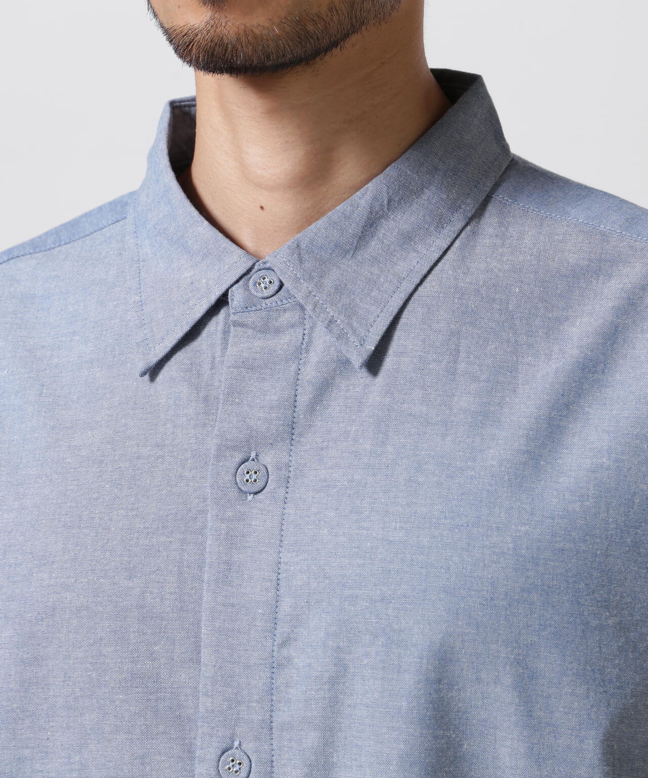 CMF OUTDOOR GARMENT/シーエムエフ アウトドアガーメント 別注newspaper shirt