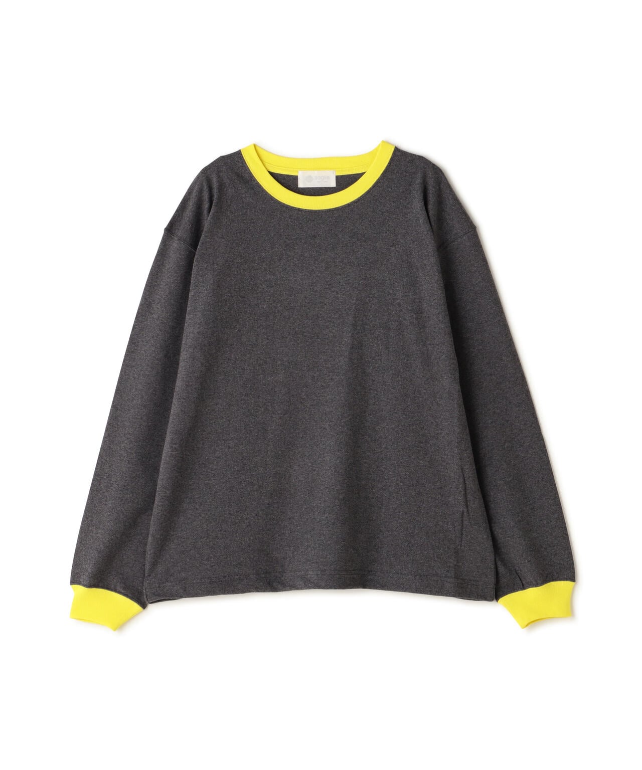 SOGLIA/ソリア OPEN END SOLID LONG SLEEVE T リンガーT