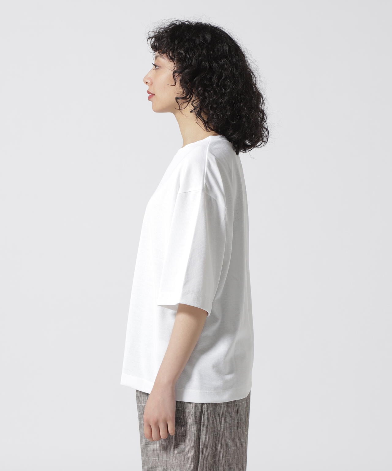 B omnivore/ビーオムニボー 18/1 TRY COOL 天竺Tシャツ