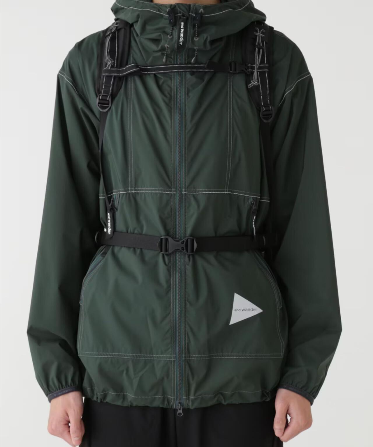 and wander/アンドワンダー ECOPAK 30L backpack