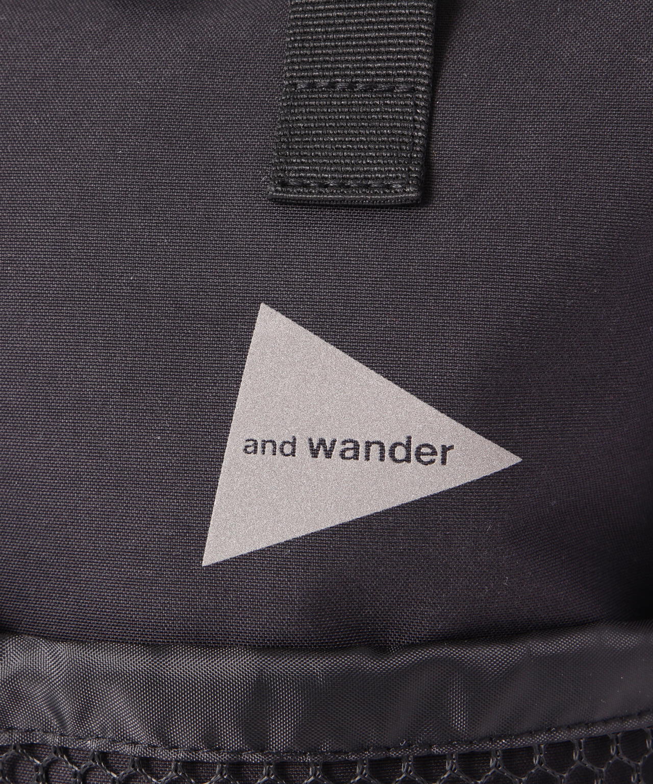 and wander/アンドワンダー PE/CO 2way bag