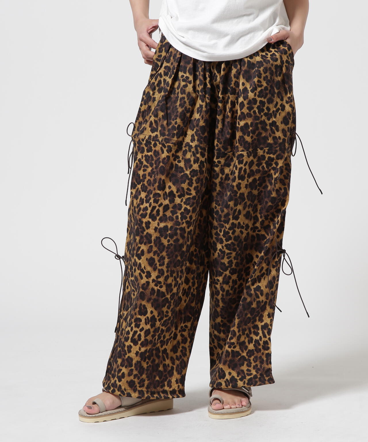 RHODOLIRION/ロドリリオン Strings Pants - Leopard