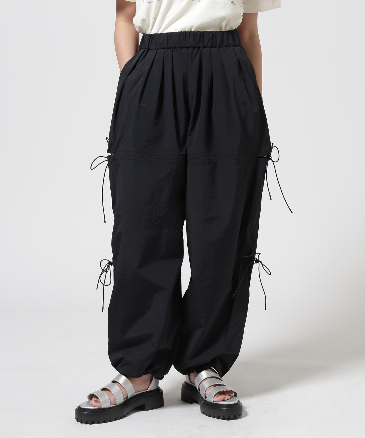 RHODOLIRION/ロドリリオン Strings Pants - Taffeta