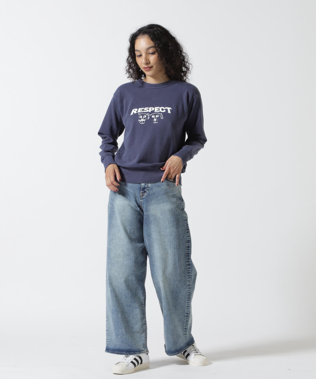 MIXTA/ミクスタ RESPECT CREW NECK SWEAT SET IN