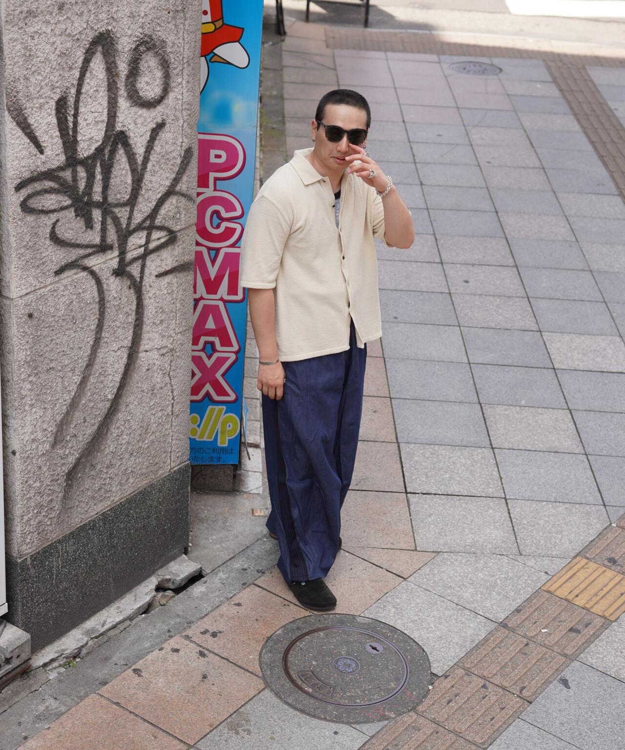 Needles/ニードルズ 別注H.D. Track Pant - DENIM
