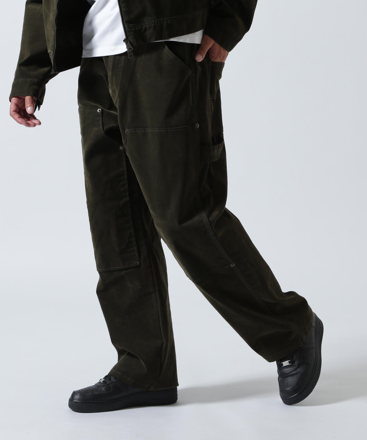 B omnivore/ビーオムニボー FLOCKY DENIM PANT フロッキーデニムパンツ