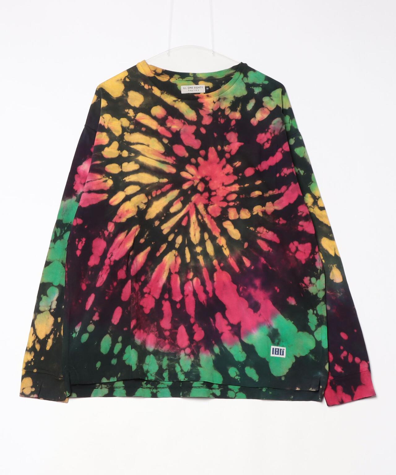 ILL ONE EIGHTY/イルワンエイティ TIE DYE L/S TEE
