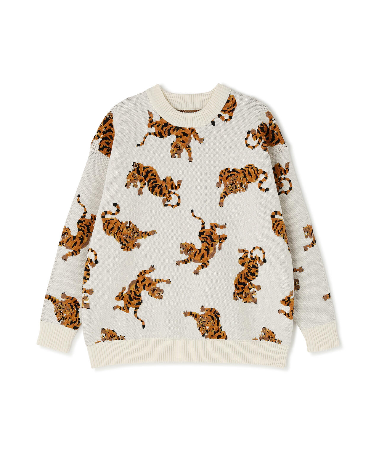 B omnivore/ビーオムニボー TIGER KNIT TOP