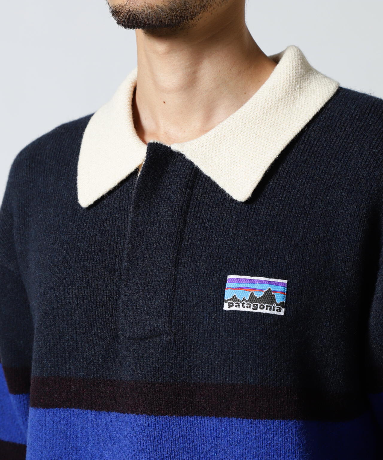 Patagonia/パタゴニア リサイクル・ウールブレンド・ラグビー・セーター