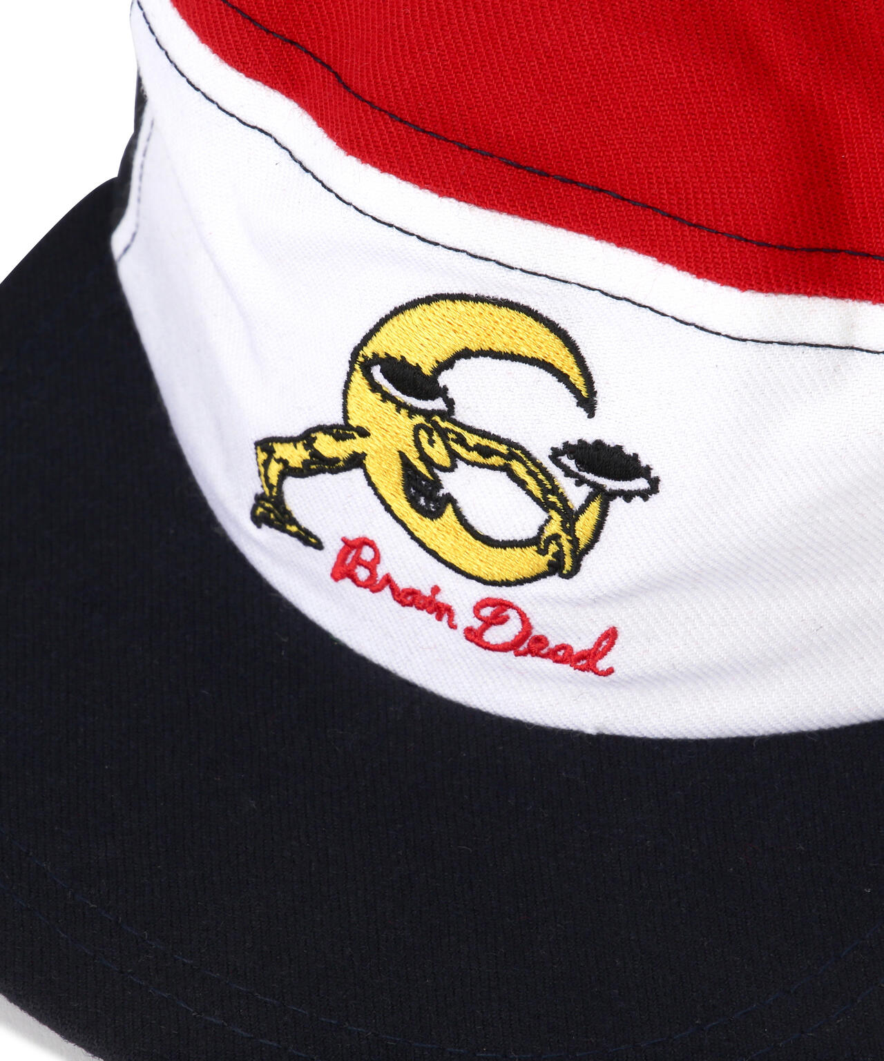 BRAIN DEAD/ブレインデッド Crescent Curved Front 6 Panel Hat