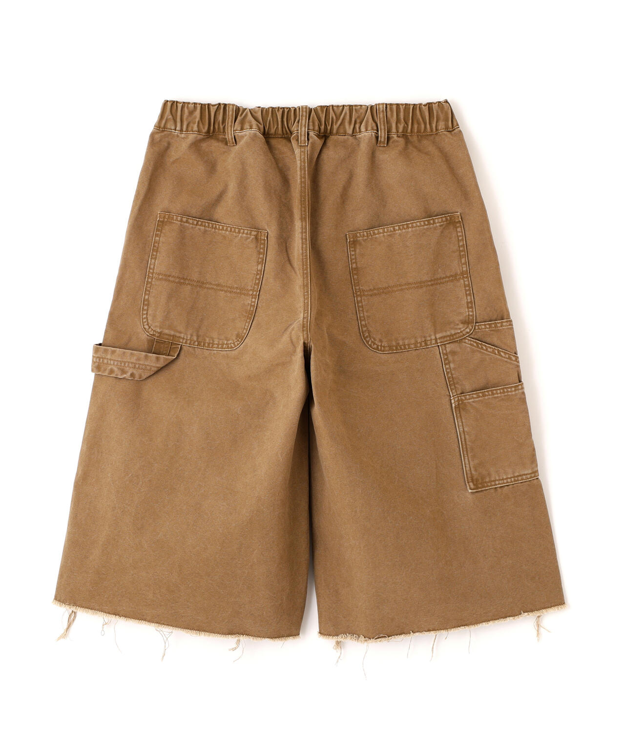 B omnivore/ビーオムニボー W KNEE SHORTS DUCK ダブルニーショーツダック