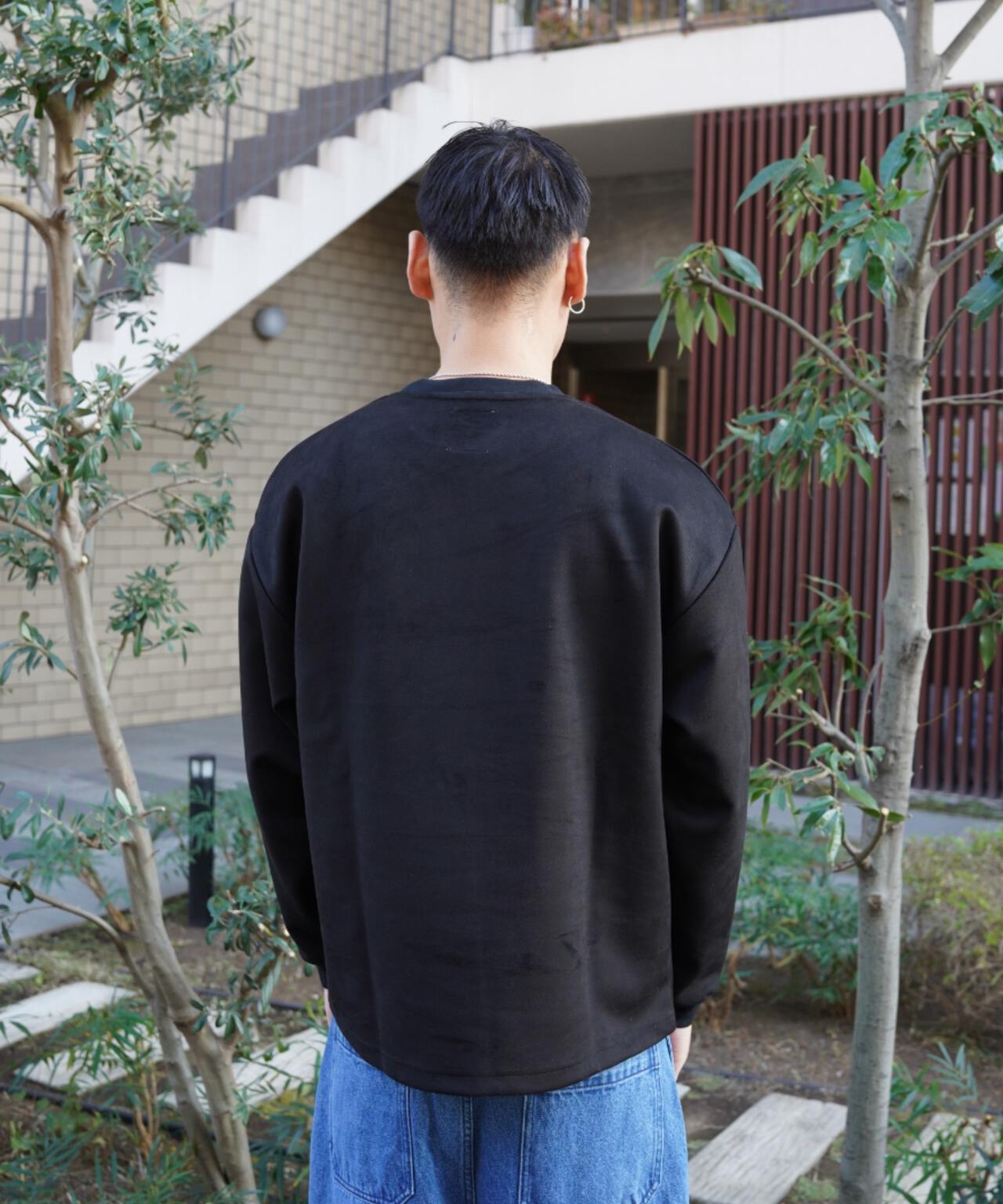 B omnivore/ビーオムニボー SUEDE DOG L/S PO