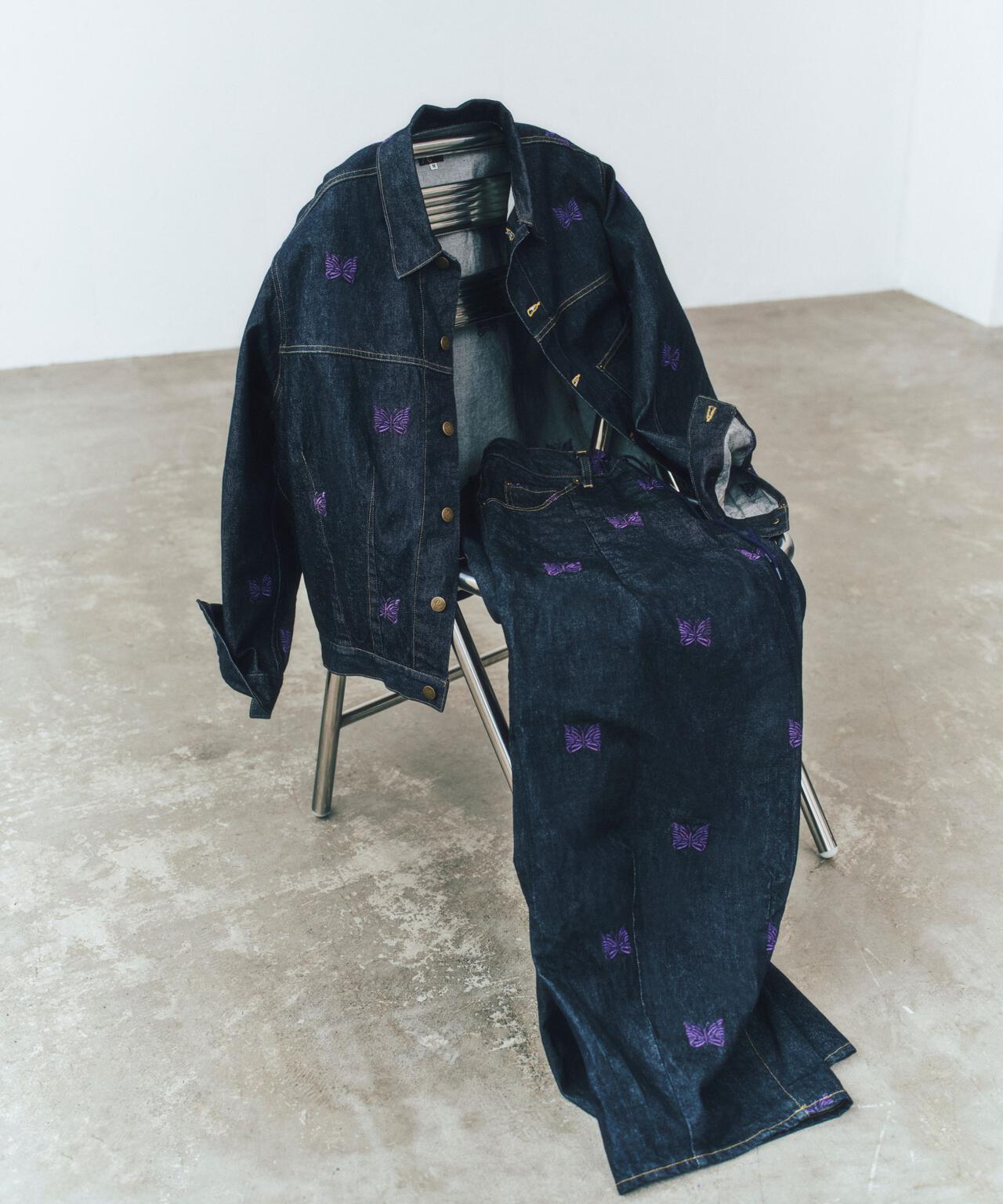 Needles/ニードルズ 別注Darts Bottom Jean Jacket - 12oz Denim