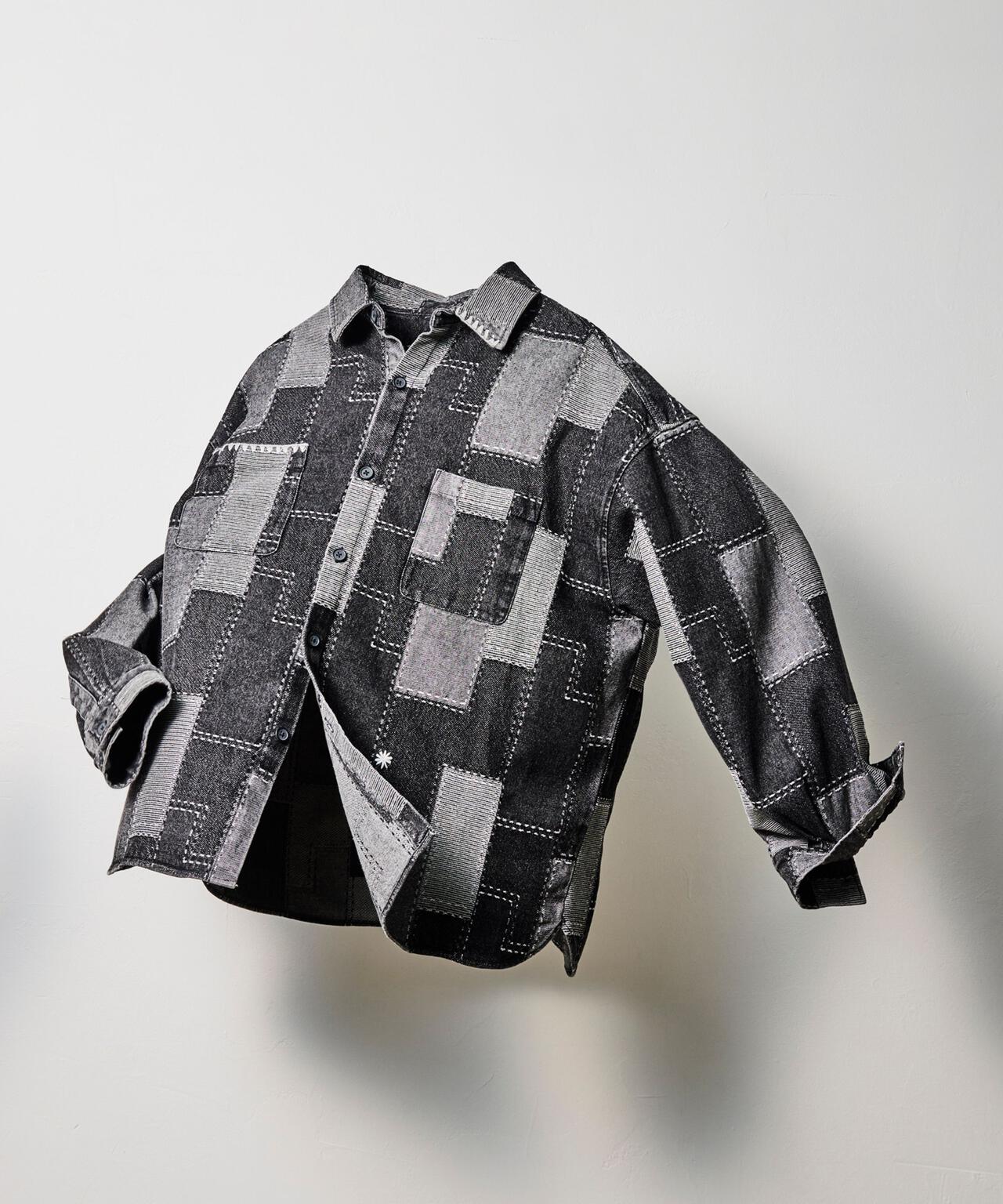 B omnivore/ビーオムニボー HANDSTITCH DENIM SHIRT 2