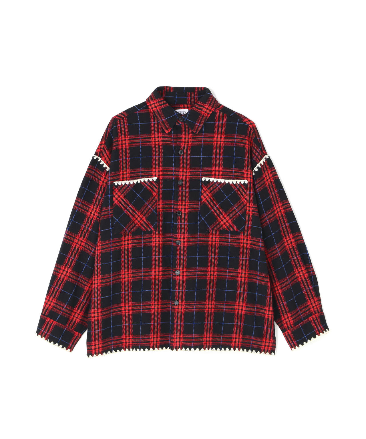 B omnivore/ビーオムニボー HAND STITCH FLANNEL ハンドステッチフランネルシャツ
