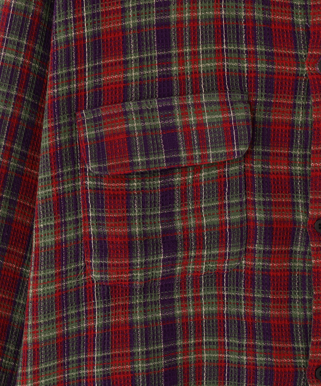 B omnivore/ビーオムニボー PLAID PATTERN SHIRT