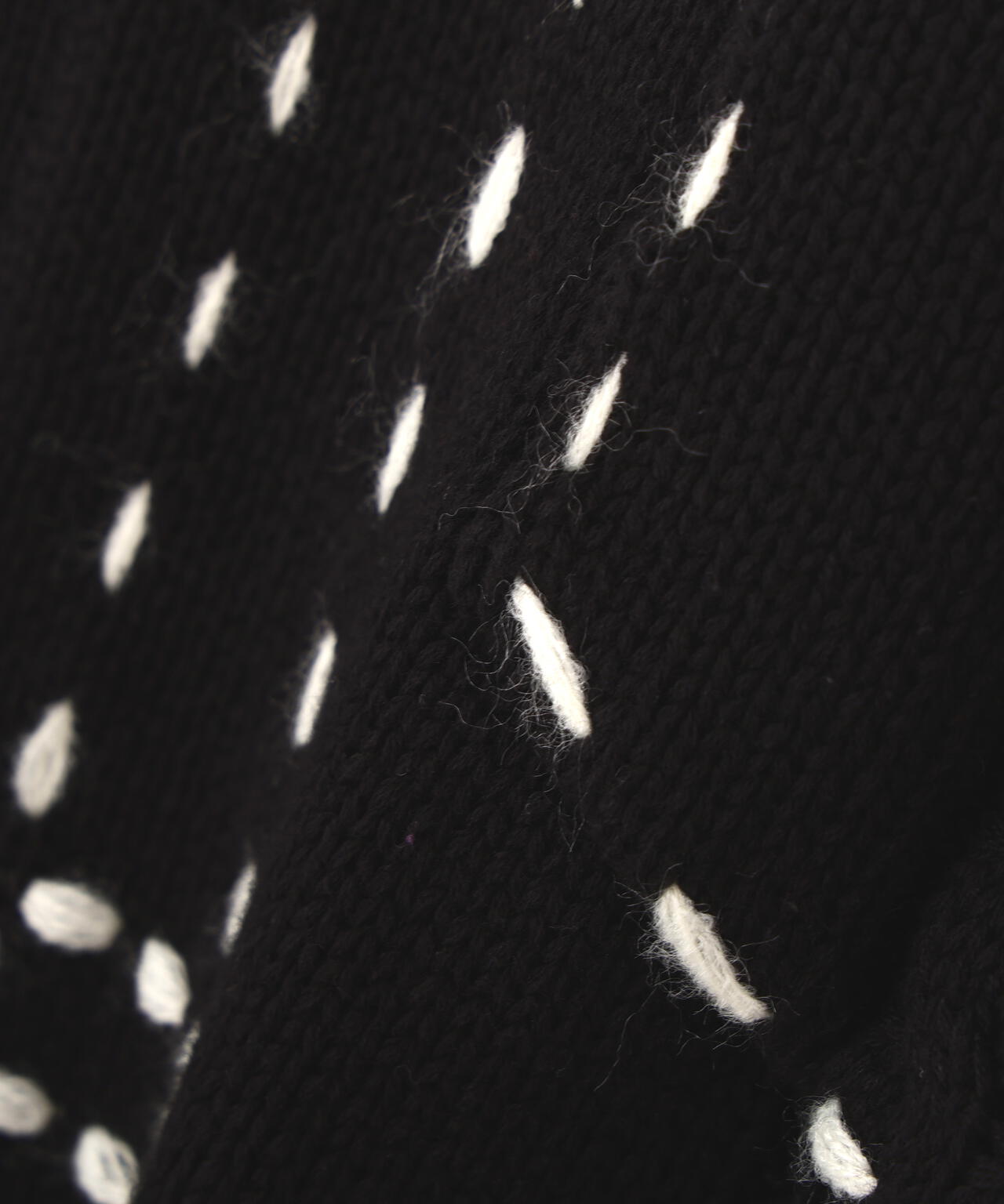 B omnivore/ビーオムニボー HANDSTITCH CABLE KNIT JACKET ハンドステッチケーブルニットジャケット