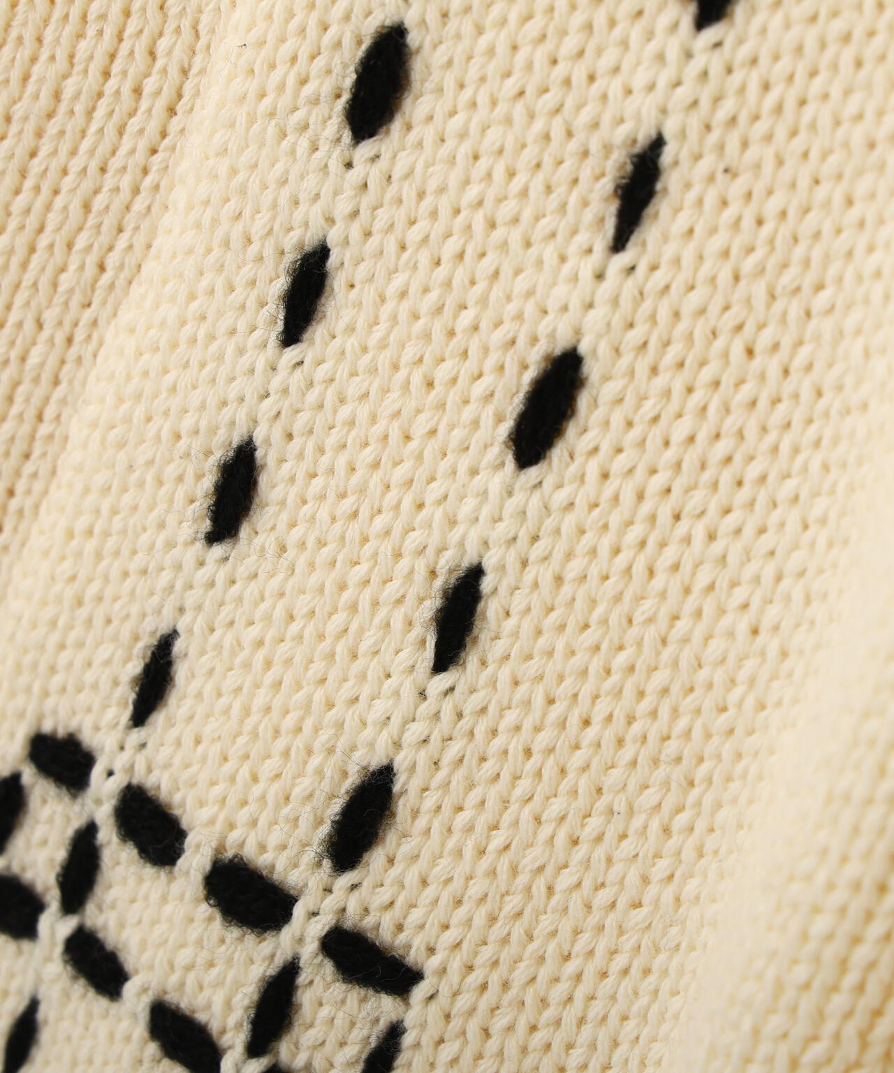 B omnivore/ビーオムニボー HANDSTITCH CABLE KNIT JACKET ハンドステッチケーブルニットジャケット