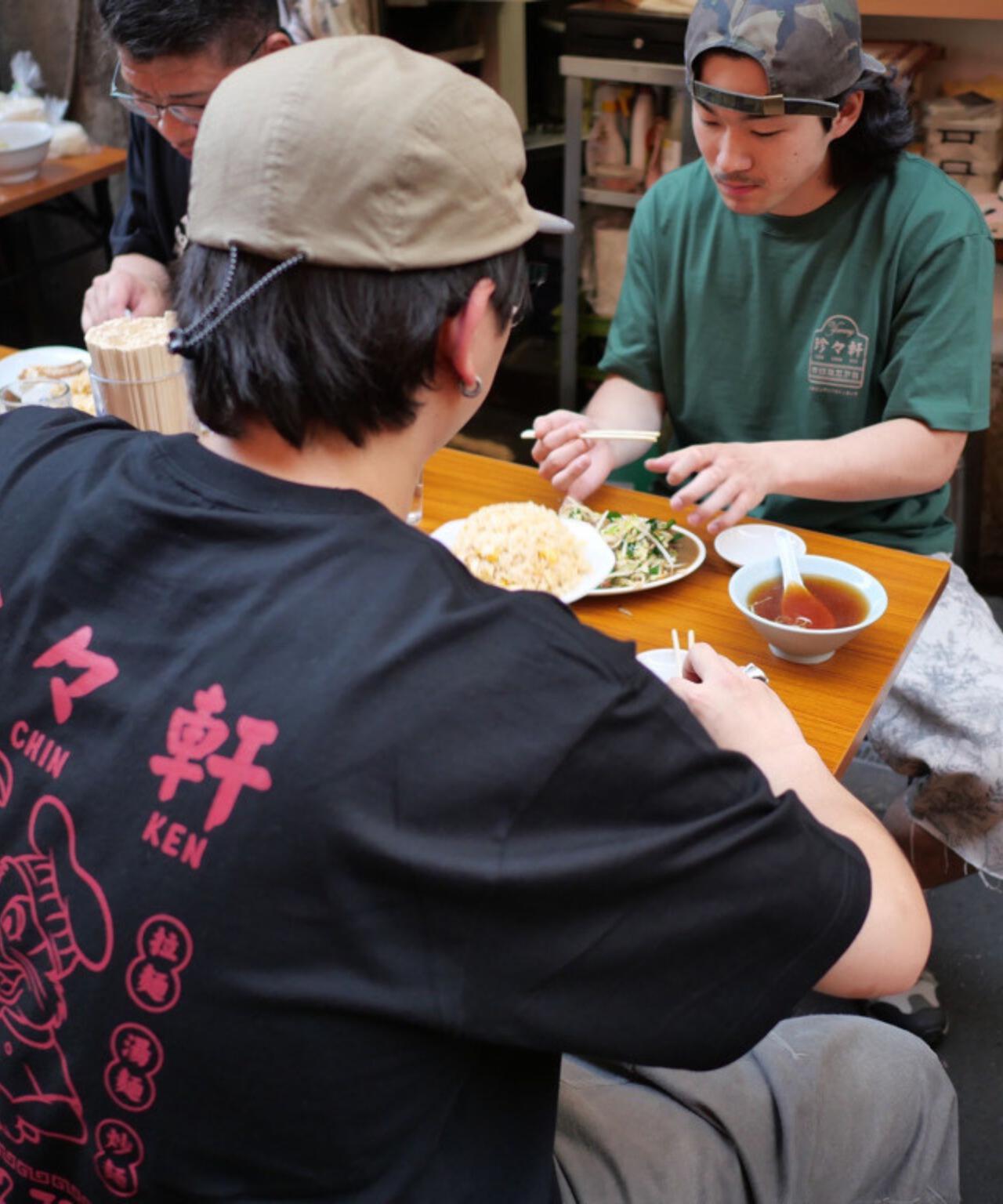 珍々軒×BEAVER BEAVER別注 珍々軒コラボTシャツ