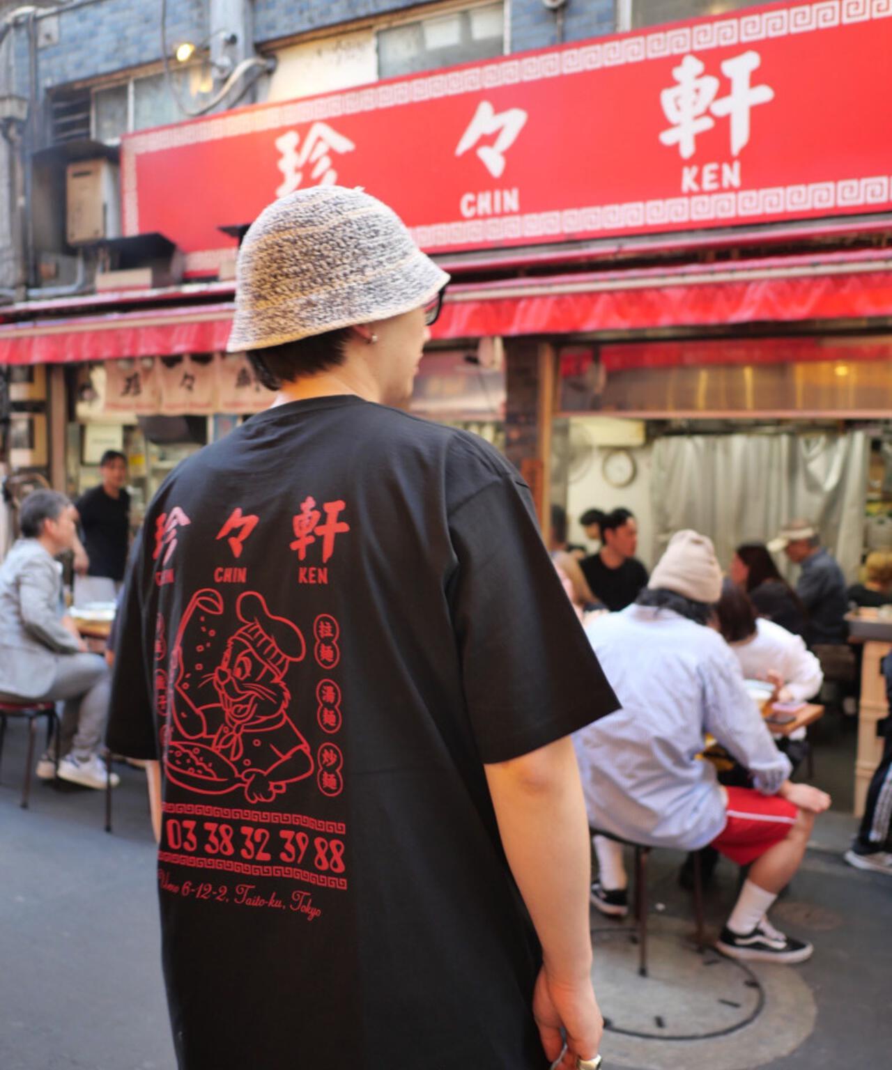 珍々軒×BEAVER BEAVER別注 珍々軒コラボTシャツ