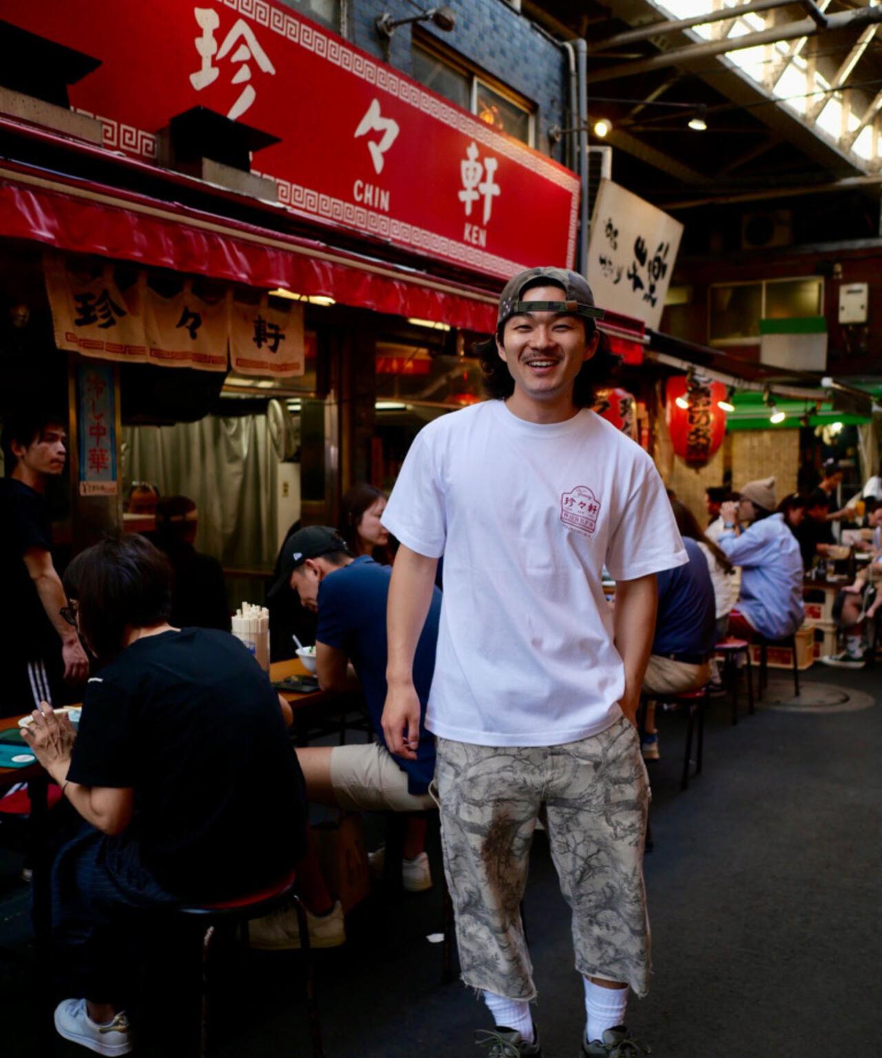 珍々軒×BEAVER BEAVER別注 珍々軒コラボTシャツ