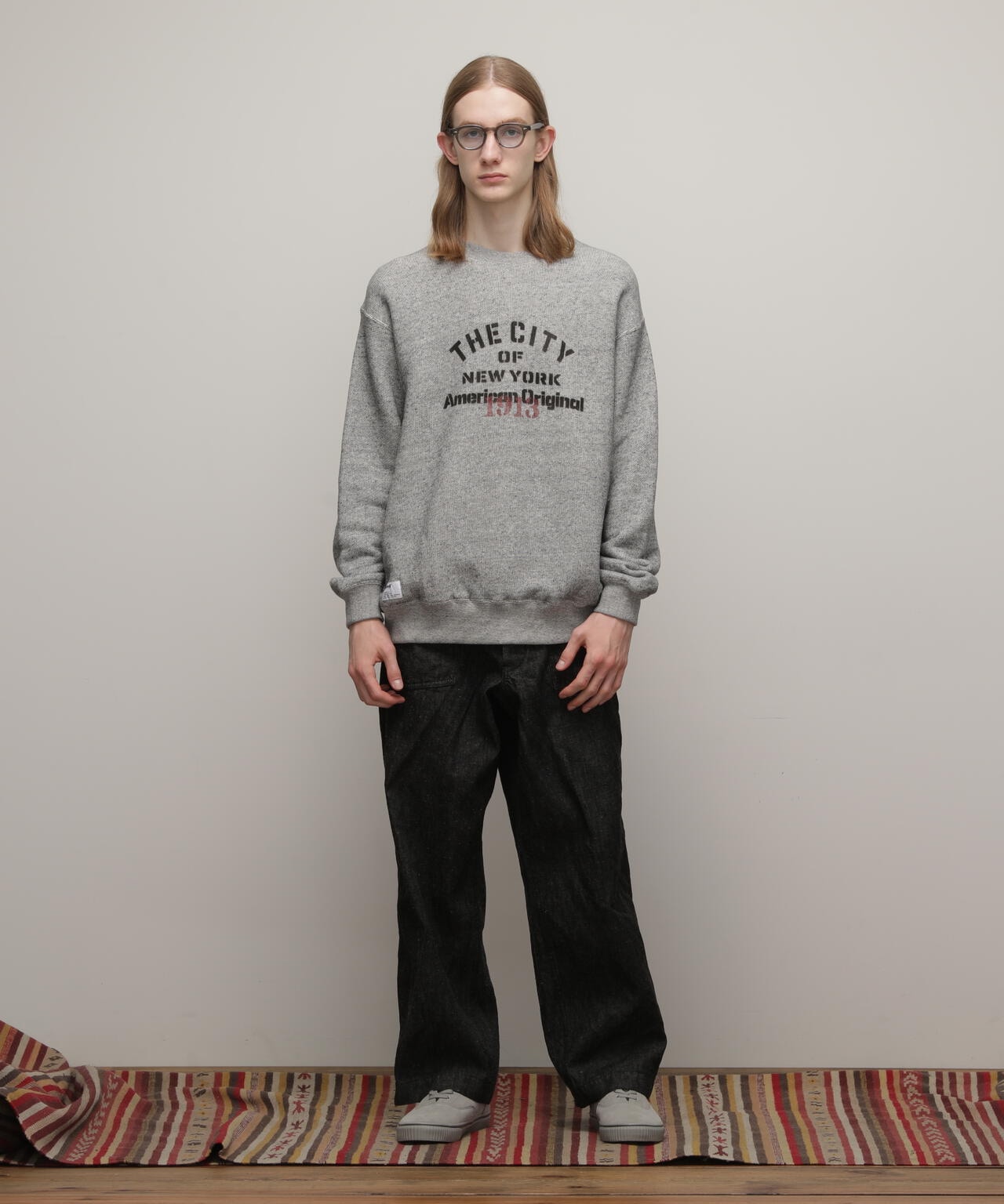 SALT AND PEPPER SWEAT "THE CITY OF NY"/ソルトアンドペッパースウェット"ザ シティオブ ニューヨーク”