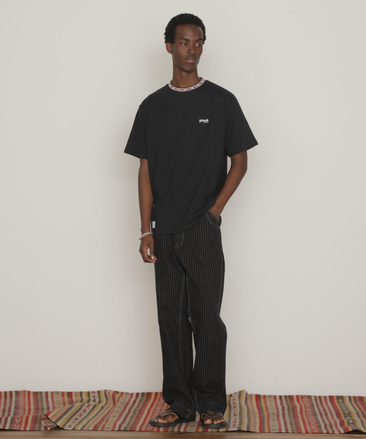 NATIVE RIB SS T-SHIRT/ネイティブリブ Tシャツ