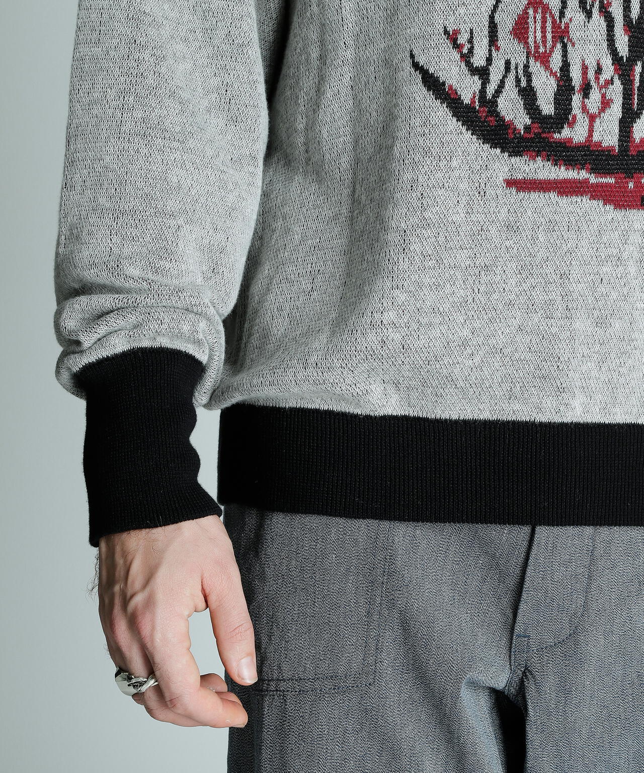 50S OVER SIZE KNIT SHARK/50's オーバーサイズニット シャーク