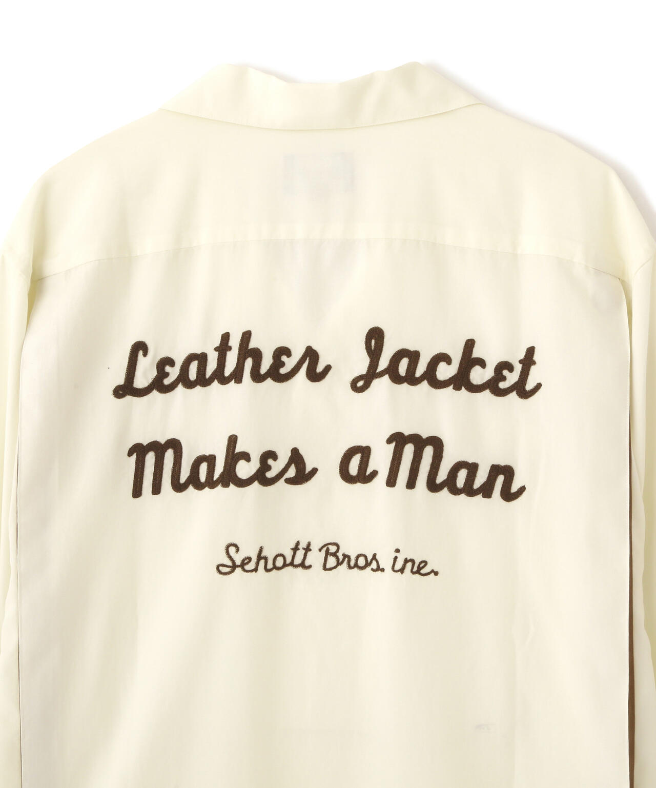 BOWLING SHIRT'LEATHER JACKET MAKES A MAN/ボーリングシャツ レザージャケット メイクス ア マン
