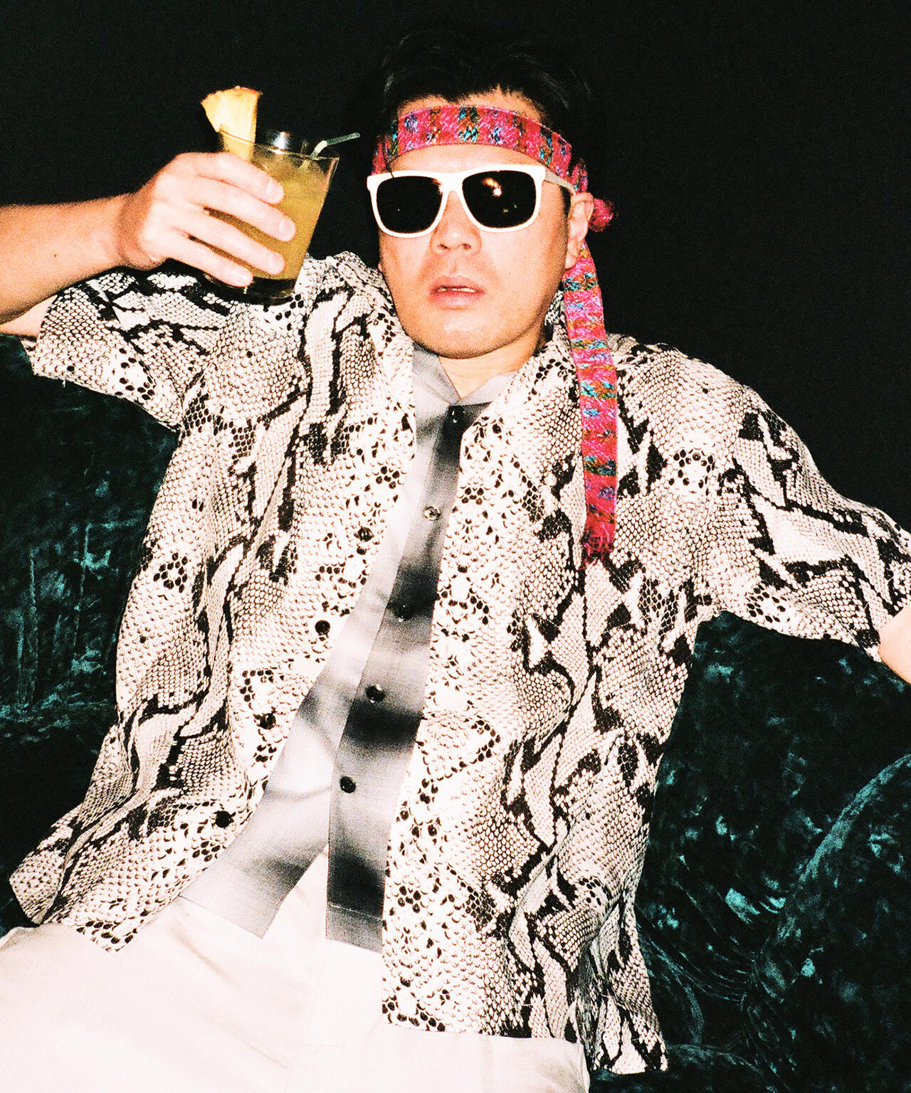 RAYON SHIRT PYTHON/レーヨンシャツ パイソン