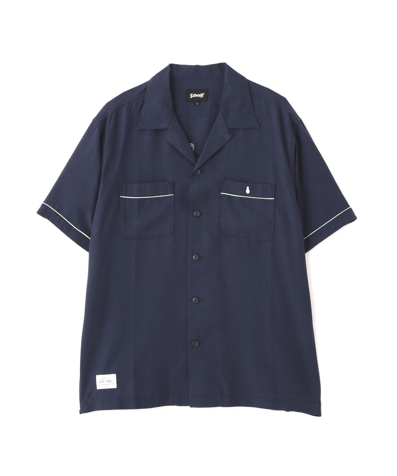 BOWLING SS SHIRT'LEATHER JACKET MAKES A MAN/ボーリングSSシャツ