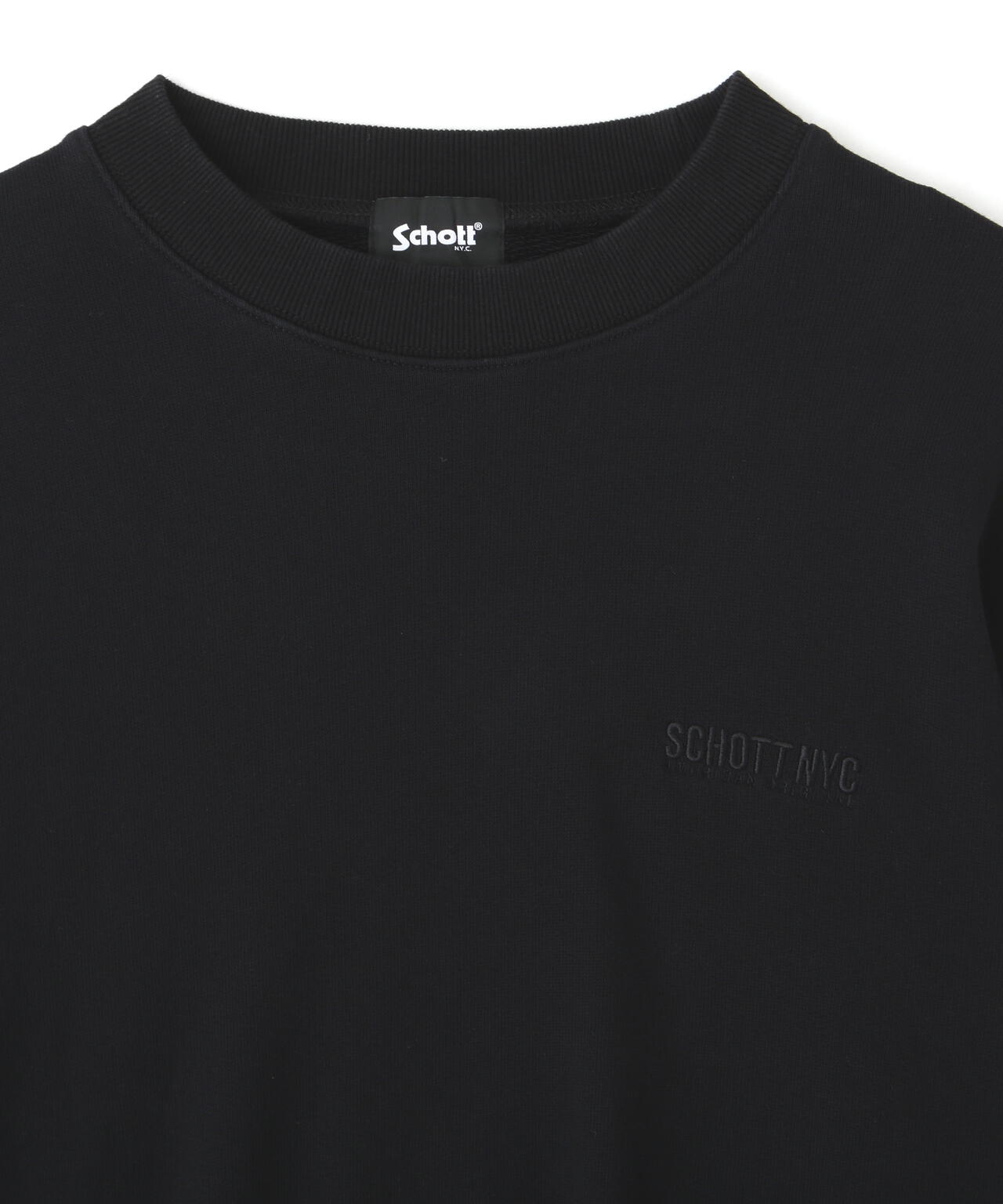 LEATHER ELBOW PATCH SWEAT/レザーエルボーパッチ スウェット