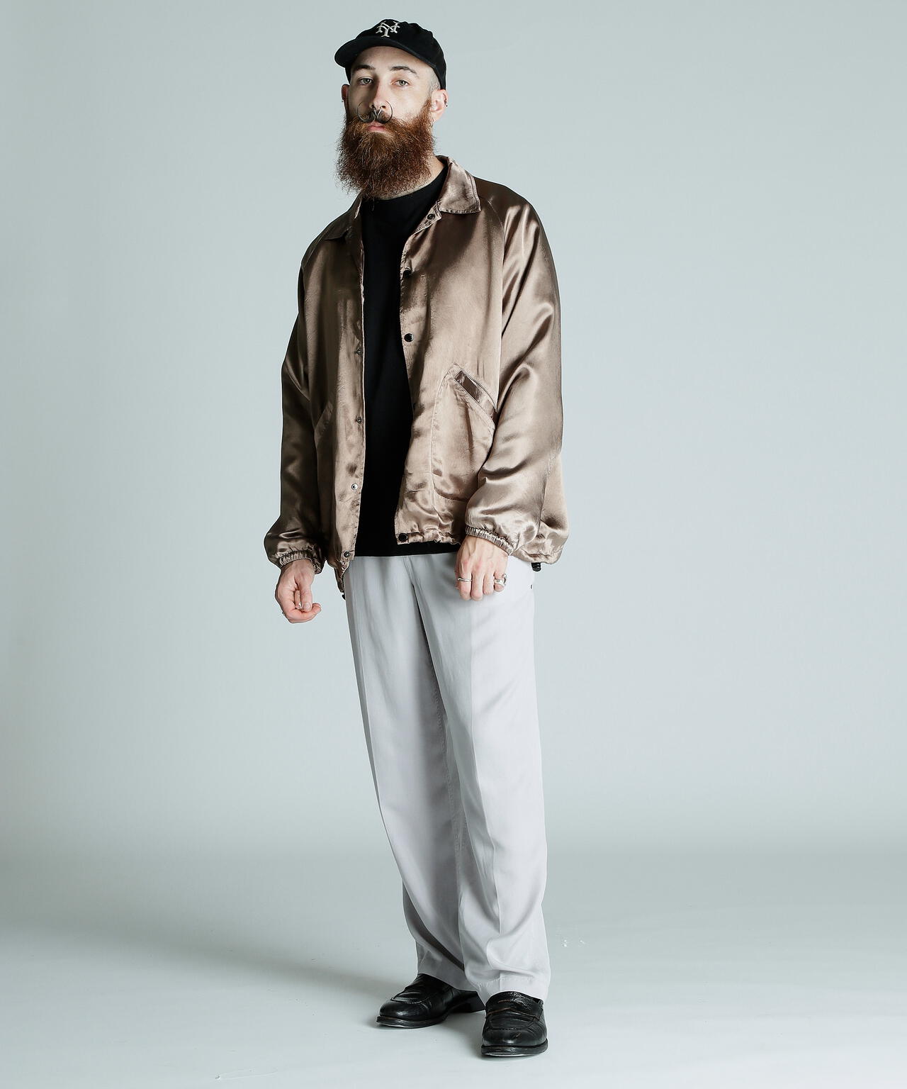RAYON COACH JACKET/レーヨン コーチジャケット