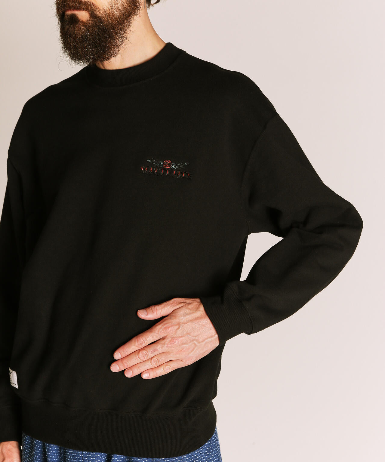SHAKE HAND SNAKE CREW SWEAT/シェイクハンドスネーク クルースウェット