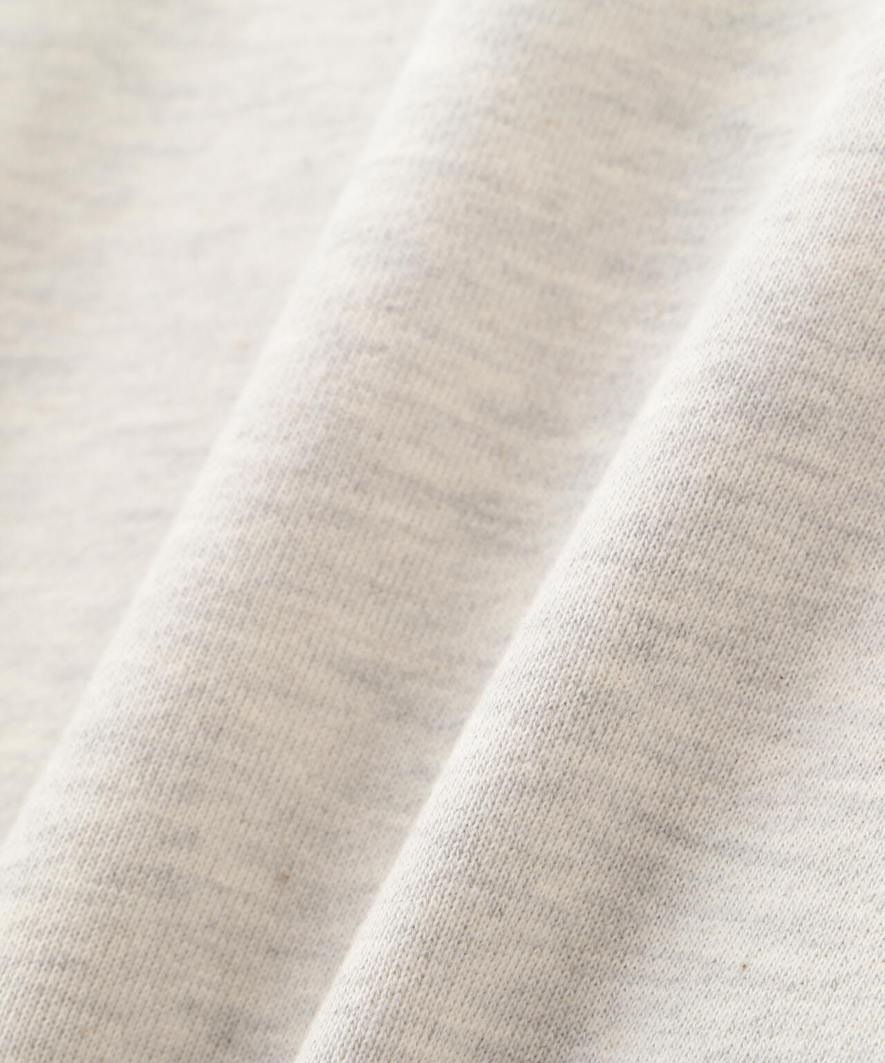 QUILTED COMBI. CREW SWEAT/キルティング コンビ クルースウェット